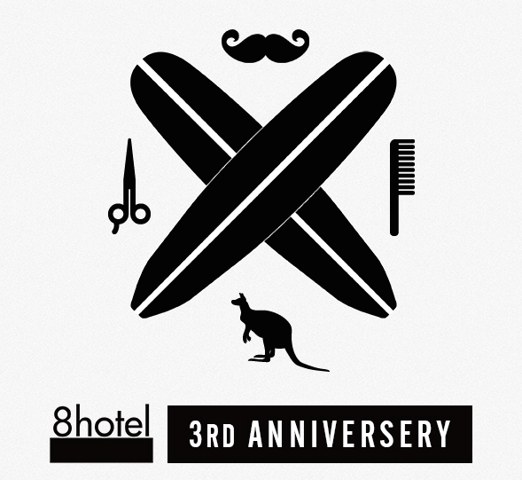 Cutback To Australia & 8HOTEL 3rd Anniversary