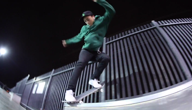 Nyjah Huston Chino Skatepark
