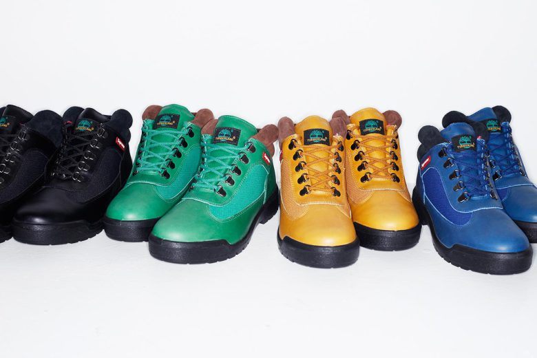 SUPREME × Timberland から4色展開のフィールドブーツがリリース