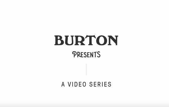 BURTONによるチームライダーのウェブムービーシリーズ4