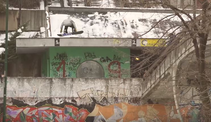 ソチ五輪スロープスタイル金メダリストSage Kotsenburgが東欧のストリートを攻める!