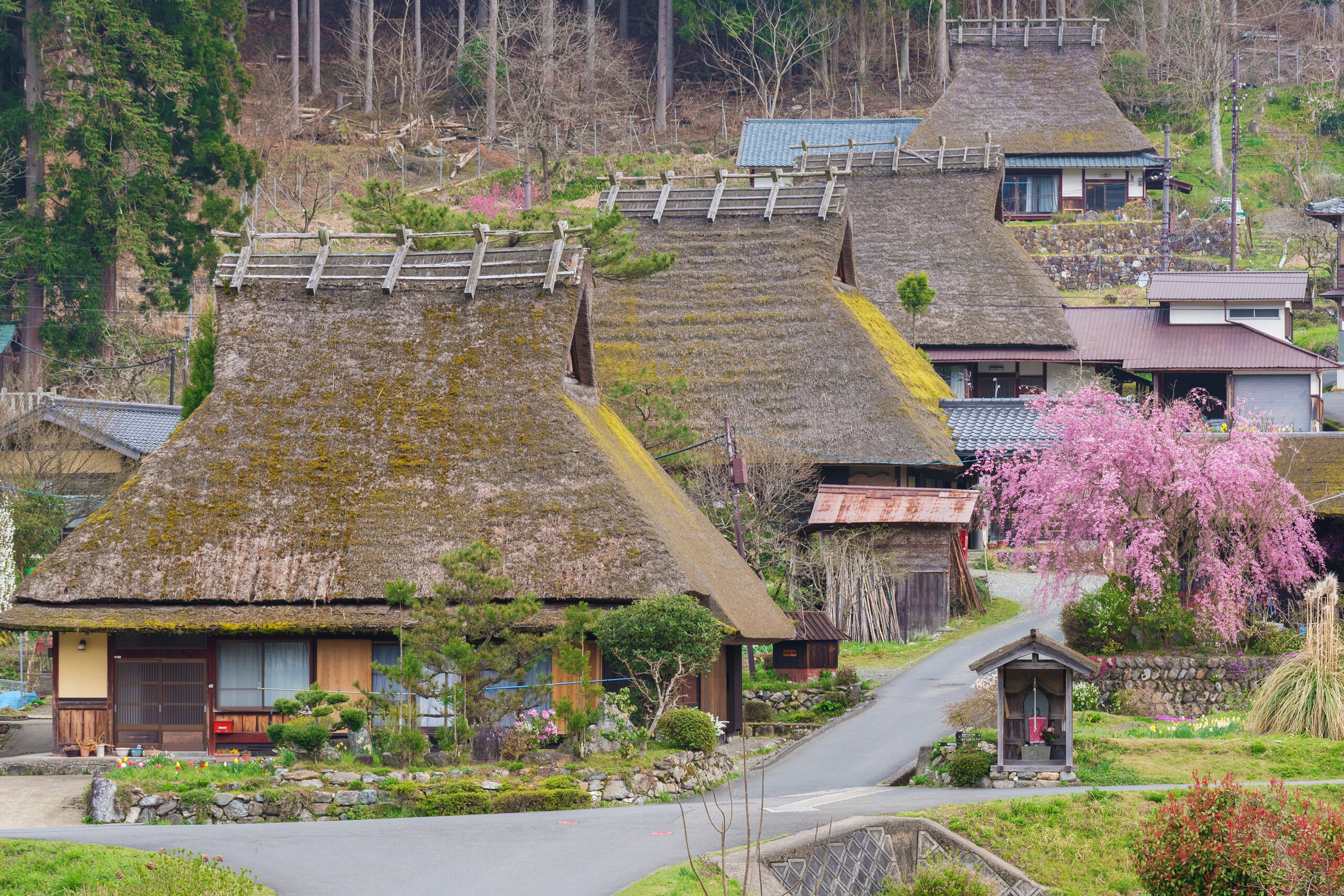 美山　かやぶき