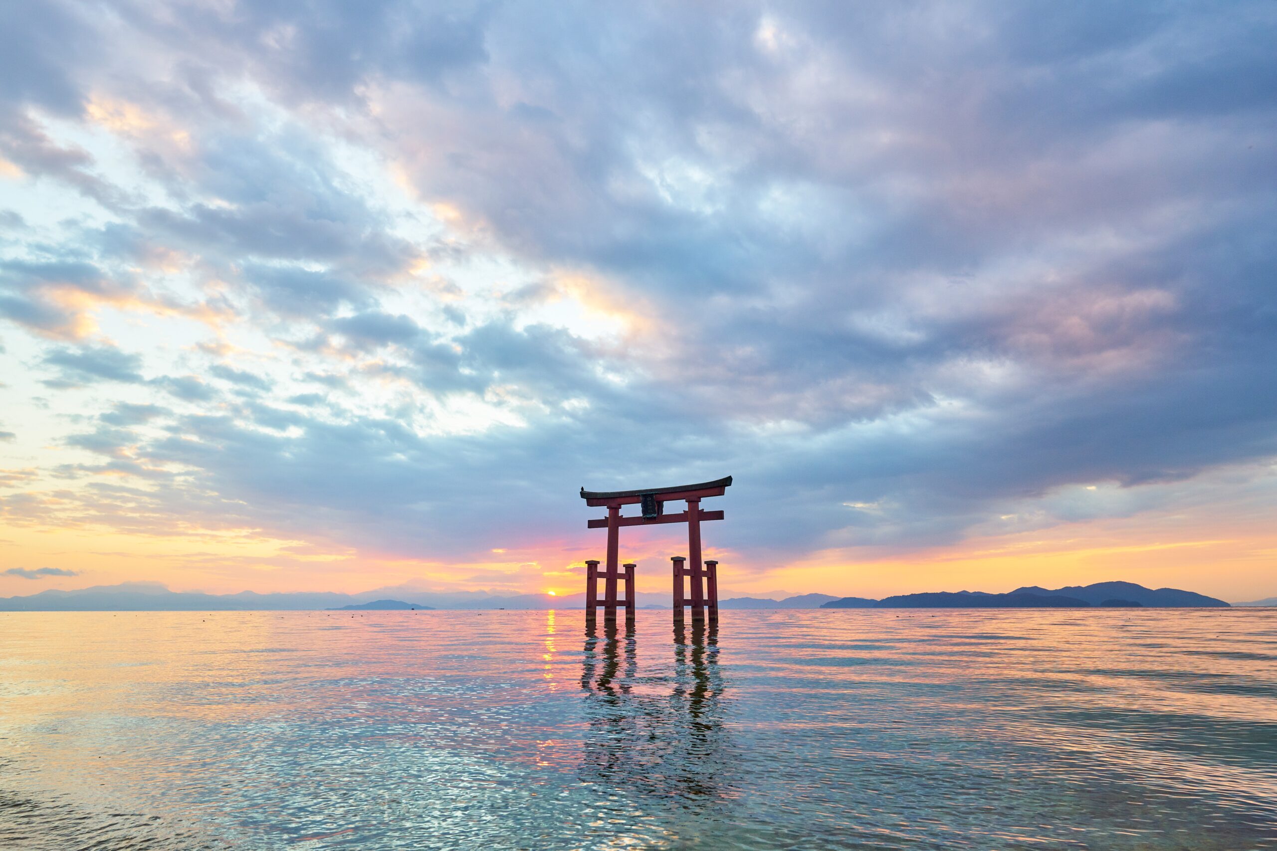 琵琶湖 白髭神社